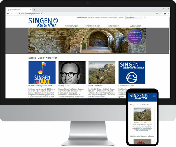 Homepage & Webdesign Singen KulturPur